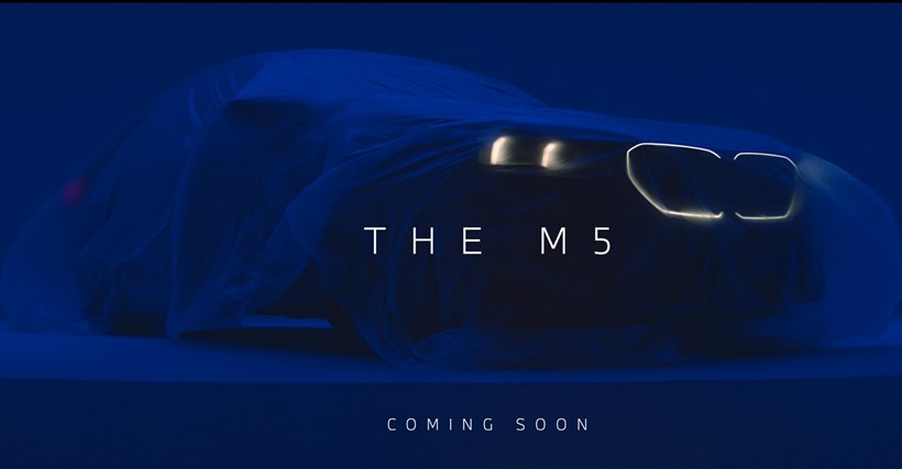 BMW Μ5 teaser