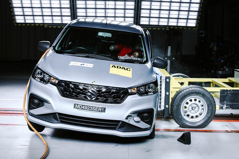Maruti Suzuki Ertiga crash test