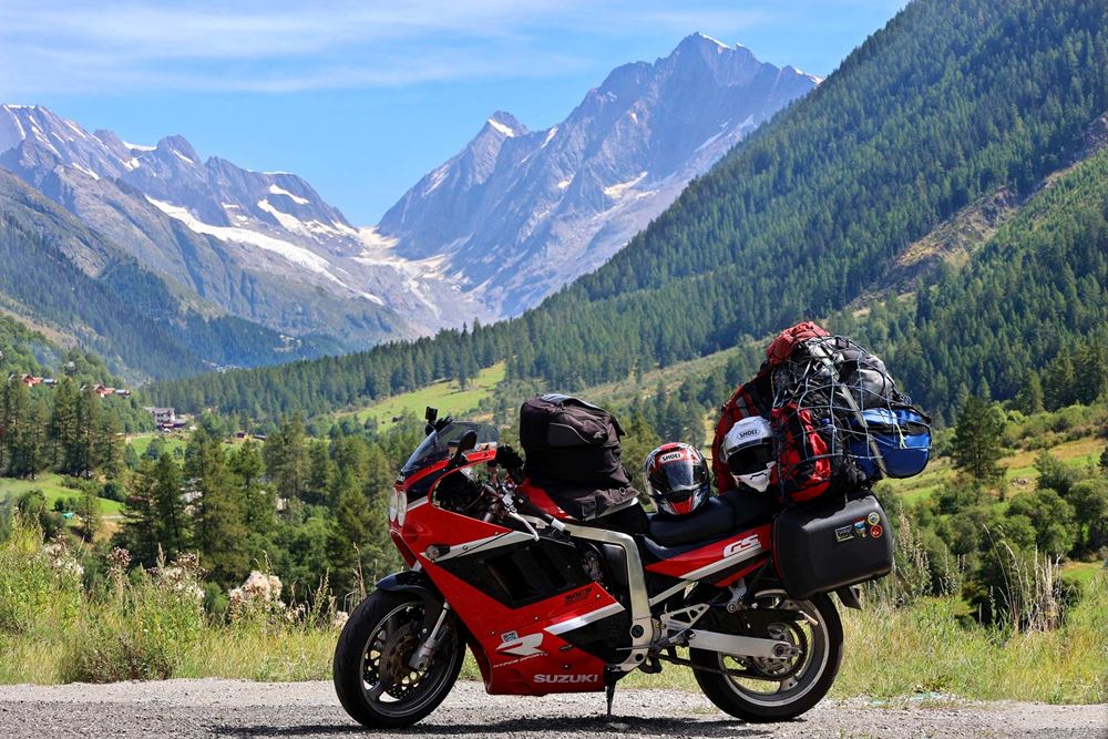 Οδοιπορικό με Suzuki GSX-R 1100 Ελβετία Αυστρία