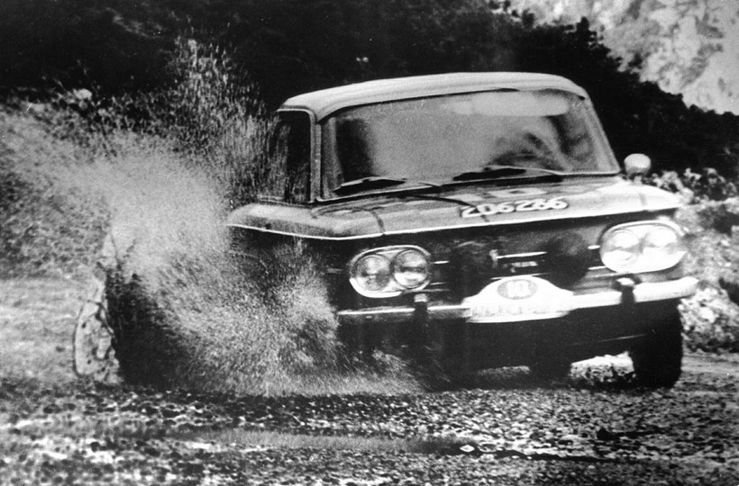 NSU TT Acropolis Rally