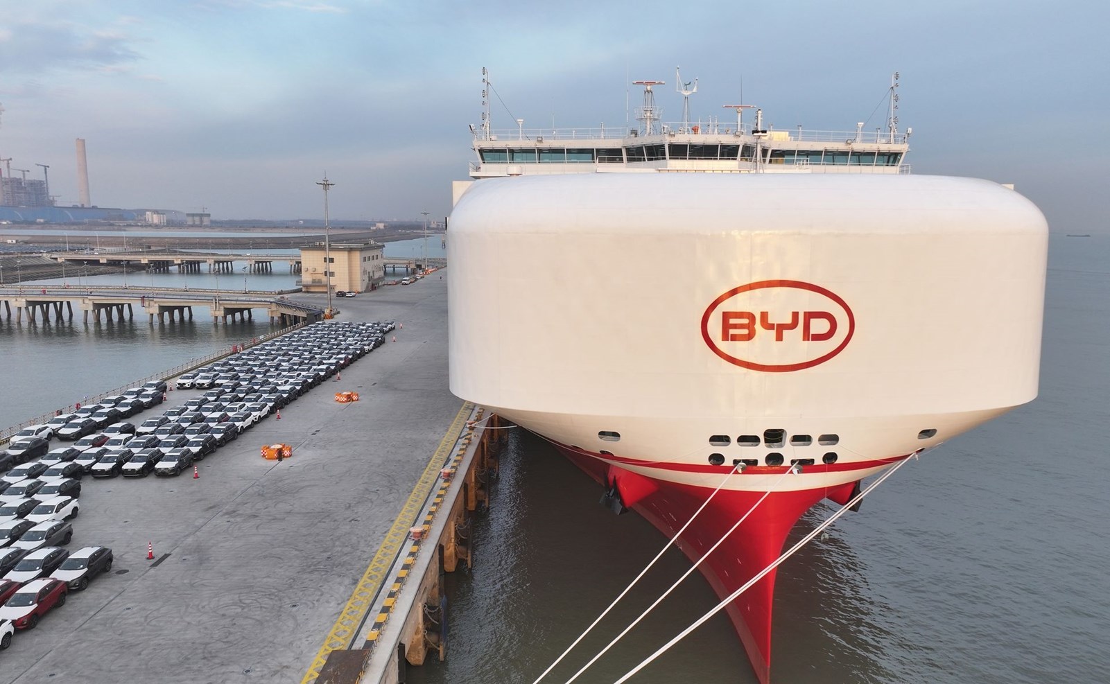 BYD Shenzhen πλοίο μεταφοράς αυτοκινήτων