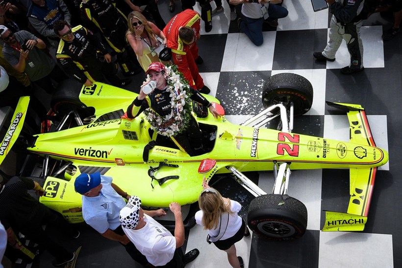 Indy500 Milk Tradition