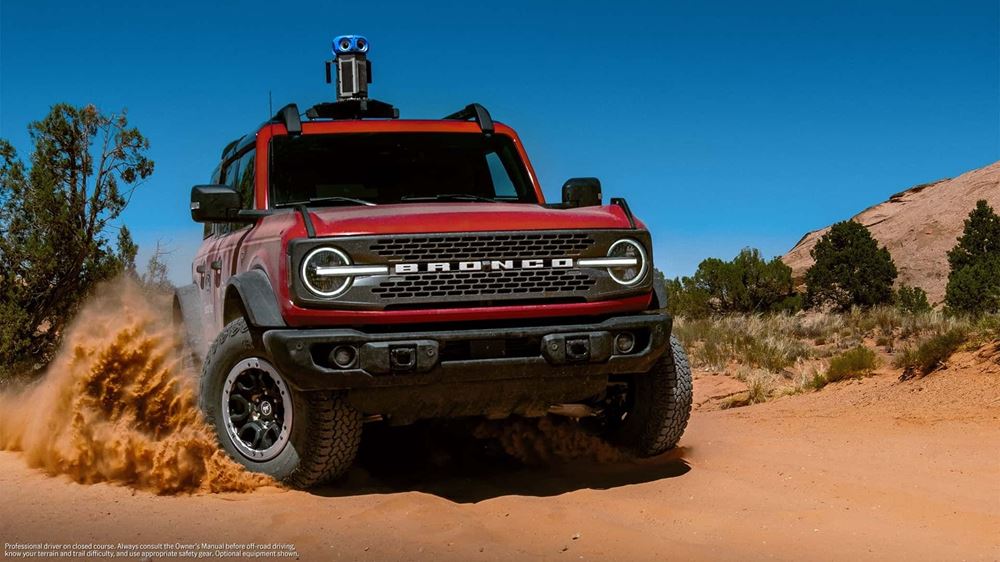 Ford Google Maps TransAmerica Trail