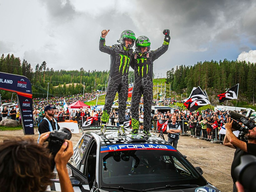 Oliver Solberg Skoda Fabia RS WRC2