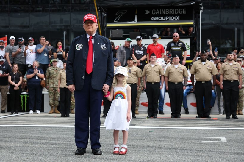 Nascar Daytona 2025 Ντόναλντ Τραμπ