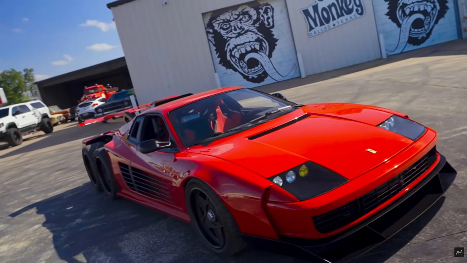 Ferrari Testarossa 6x6 και 1200 ίπποι