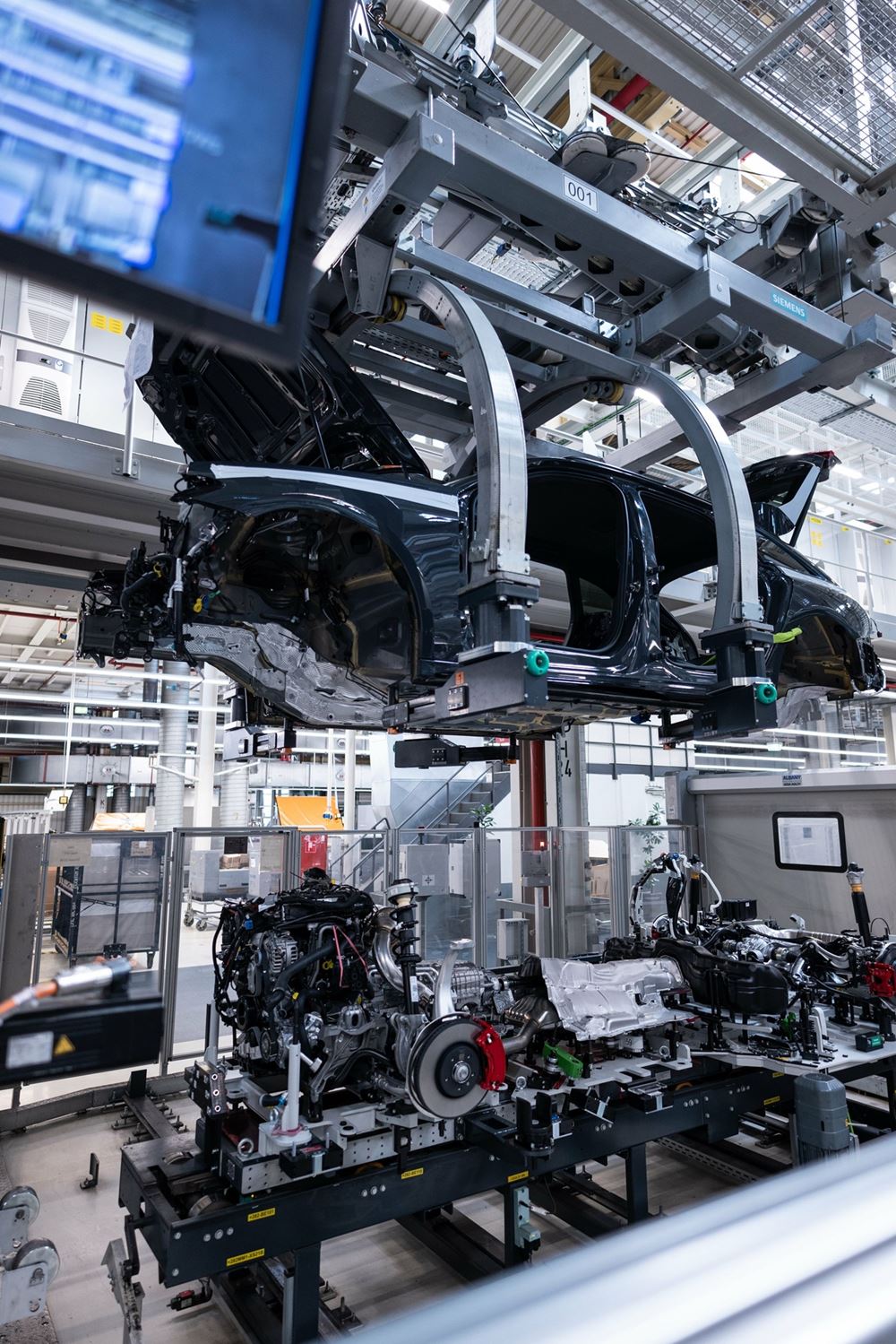 Audi A5 γραμμή παραγωγής στο εργοστάσιο του Neckarsulm