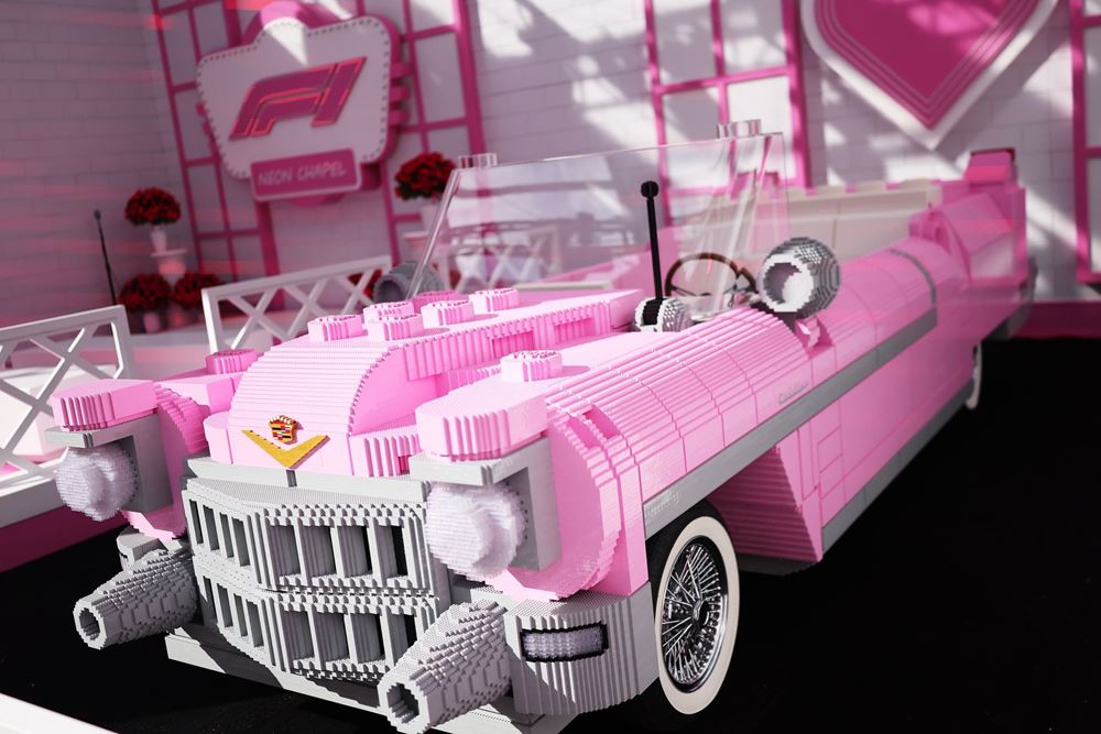 LEGO Cadillac F1 GP Λας Βέγκας 2025