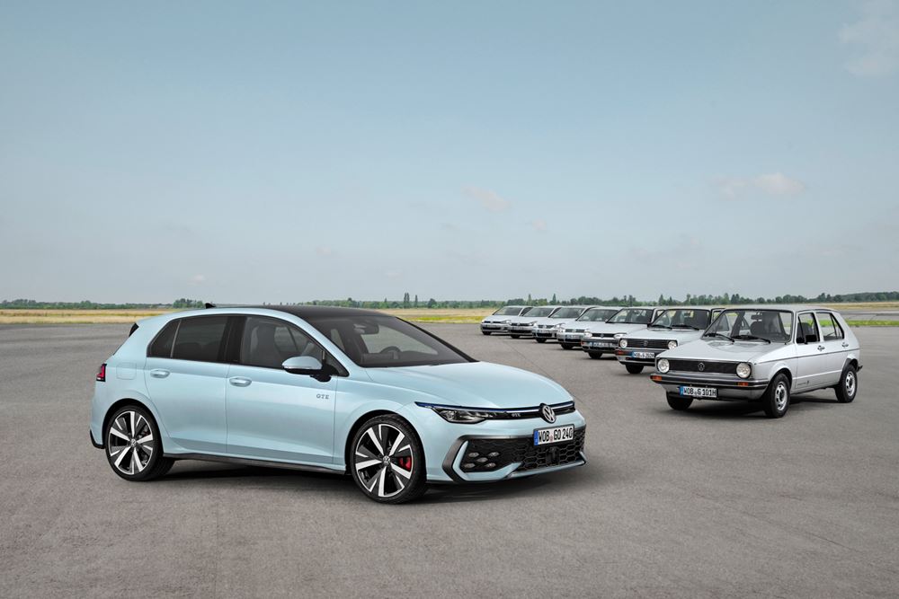 50 χρόνια Golf - 8 γενιές