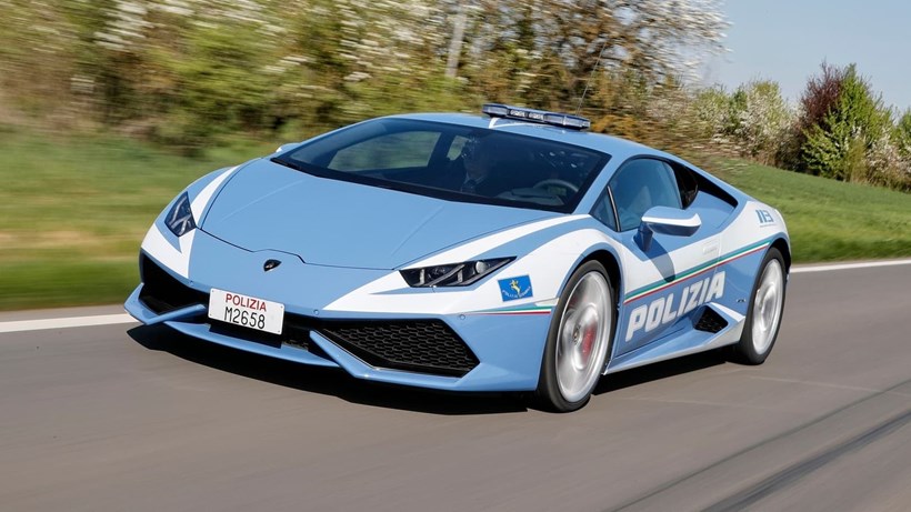 Lamborghini Huracan police car