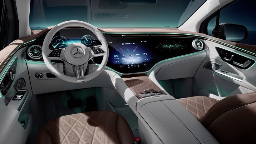 Mercedes EQE SUV Interior