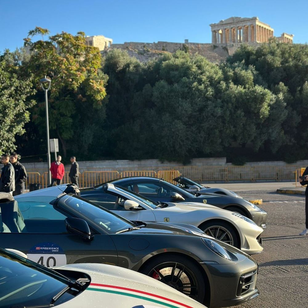 1000 miglia experience greece εκκίνηση ακρόπολη