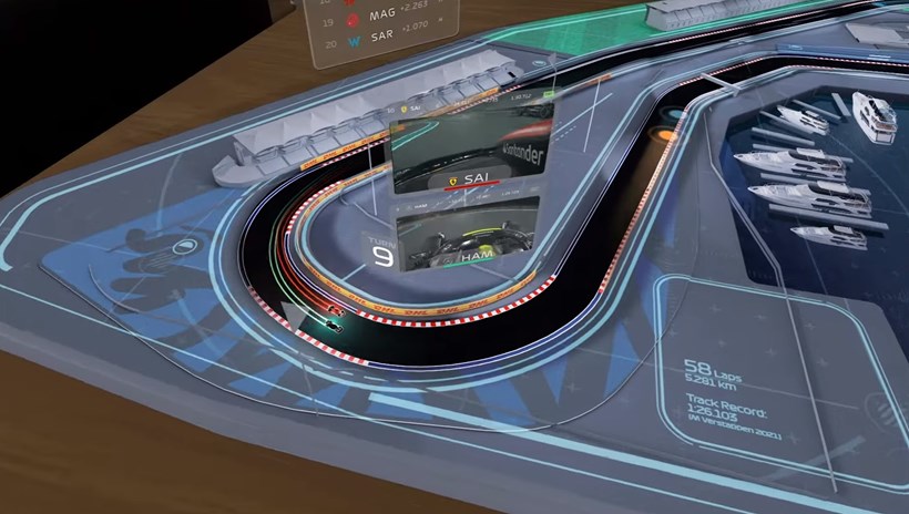 F1 Appel Vision Pro