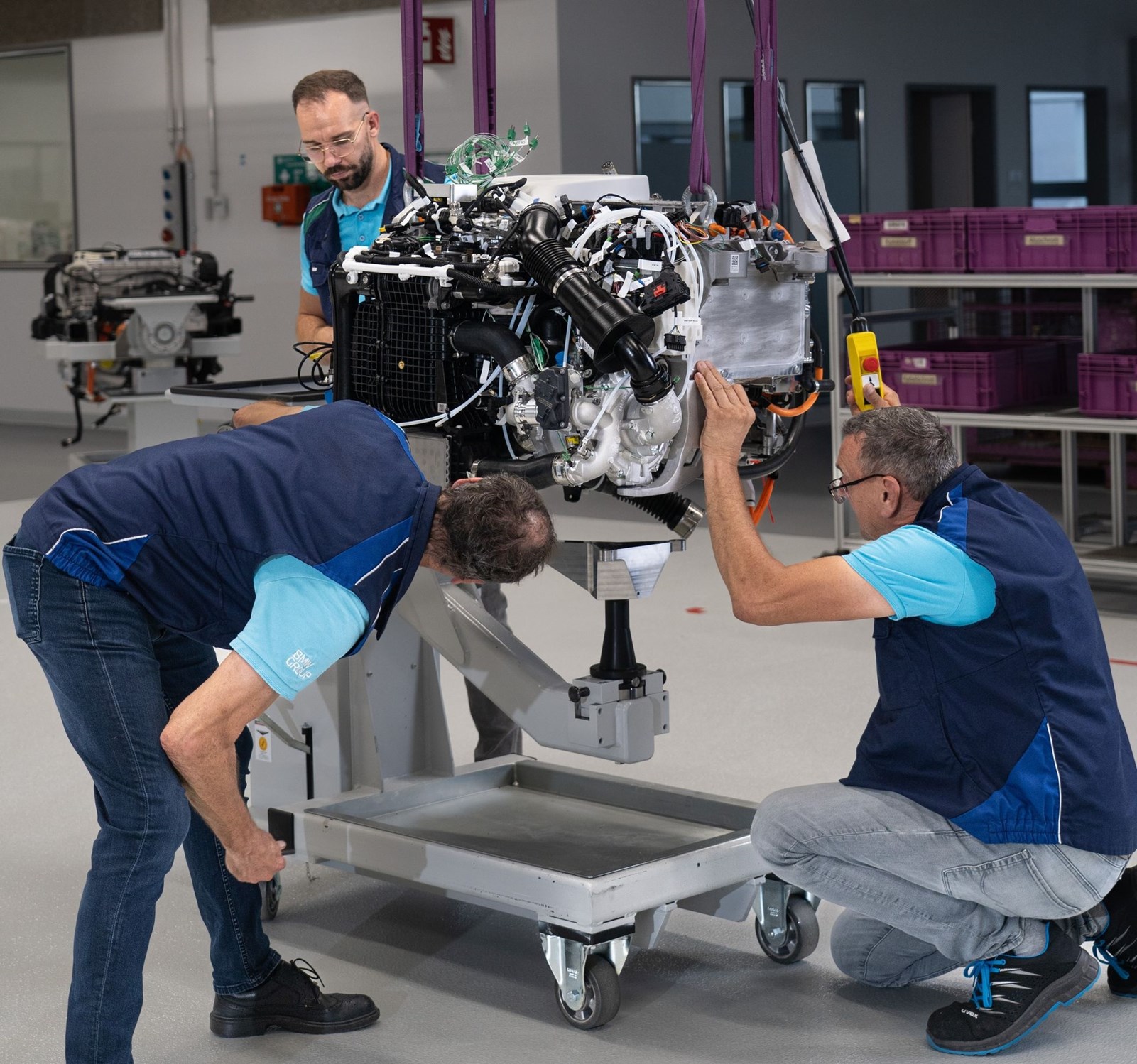 BMW γραμμη παραγωγής αυτοκινήτων υδρογόνου Steyr