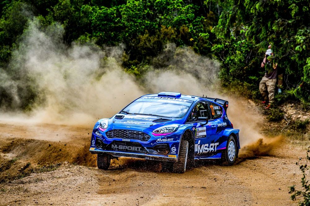 WRC Ράλι Σαρδηνίας Fourmaoux Ford Fiesta