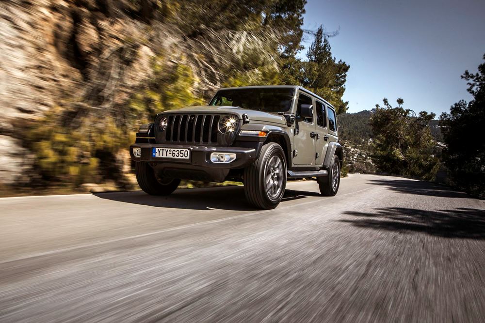 Jeep Wrangler 4xe Sahara plug in hybrid