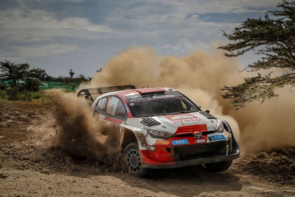 Safari Rally Kenya Toyota
