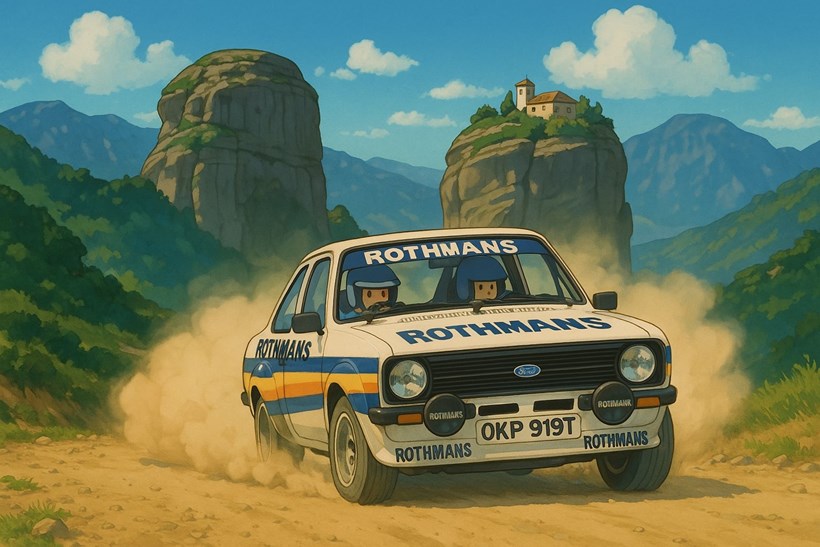 Ari Vatanen Ράλι Ακρόπολις 1981 Ghibli Studio