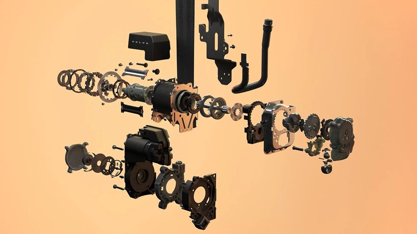 Volvo EX60 ζώνες ασφαλείας με αισθητήρες ΑΙ