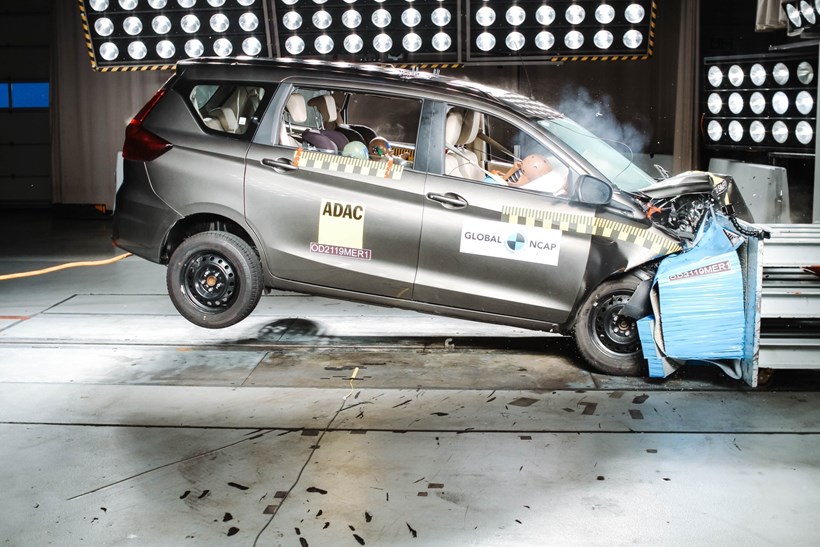 Maruti Suzuki Ertiga crash test