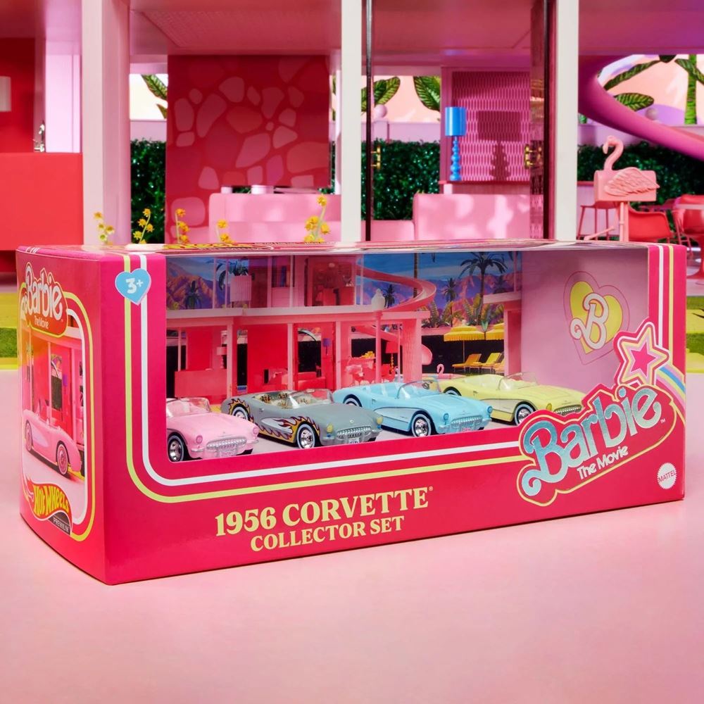 Barbie Corvette Hot Wheels