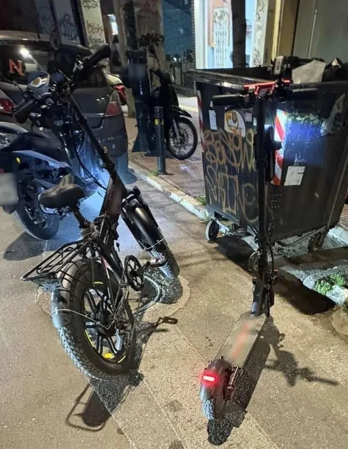 Πατίνια και ηλεκτρικά σκούτερ αστυνομία