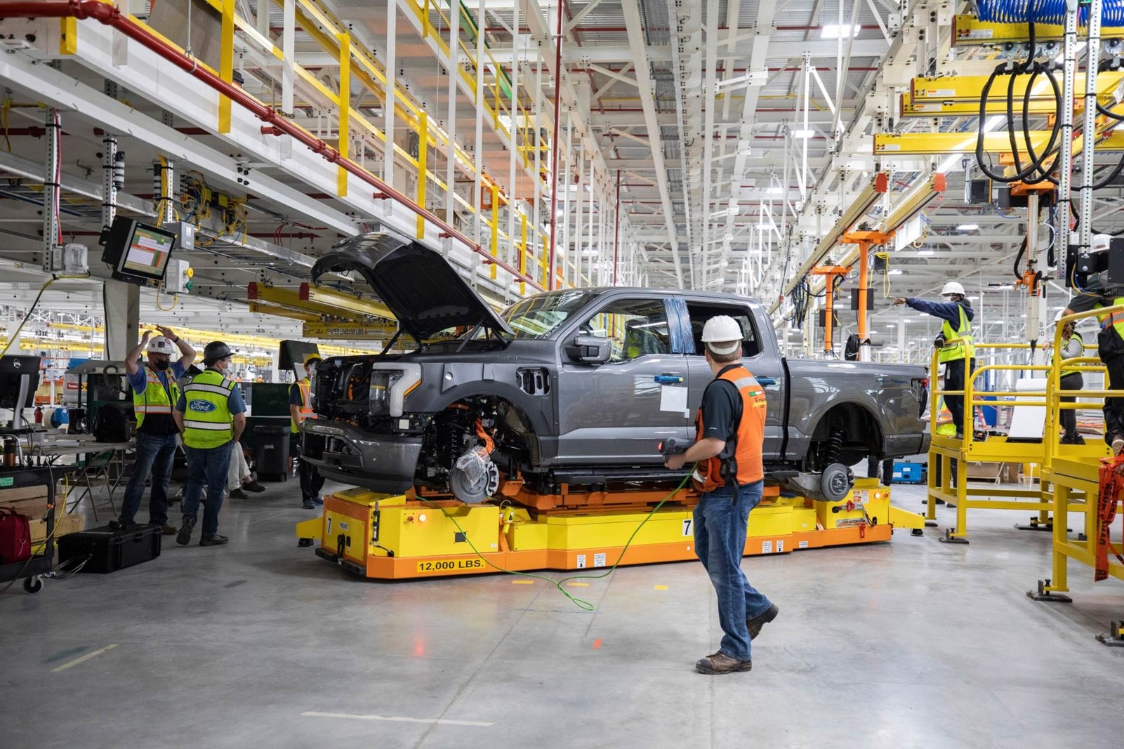 Ford F-150 Lightning EV παραγωγή