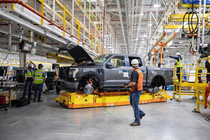 Ford F-150 Lightning EV παραγωγή