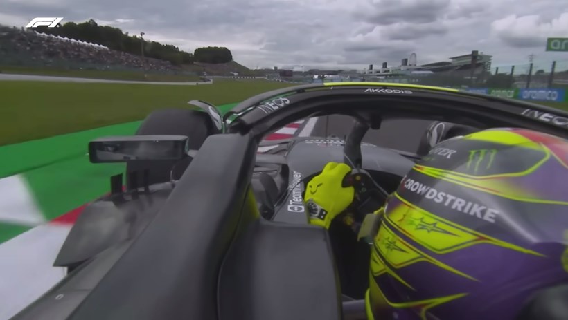 F1 Aston Martin Κάμερες στο μονοθέσιο