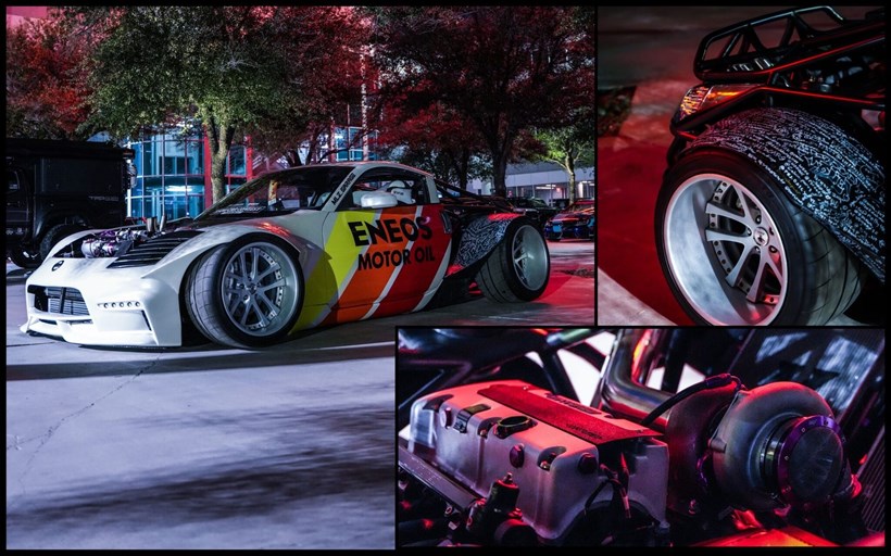 Nissan 350 Z Eneos Honda Twin Engine Sema Show
