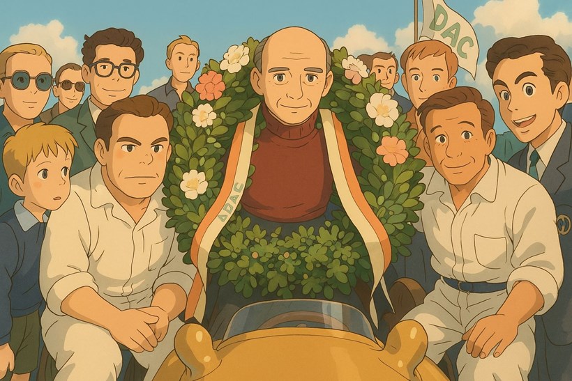 Juan Manuel Fangio Grand Prix Ολλανδίας 1955 Ghibli Studio