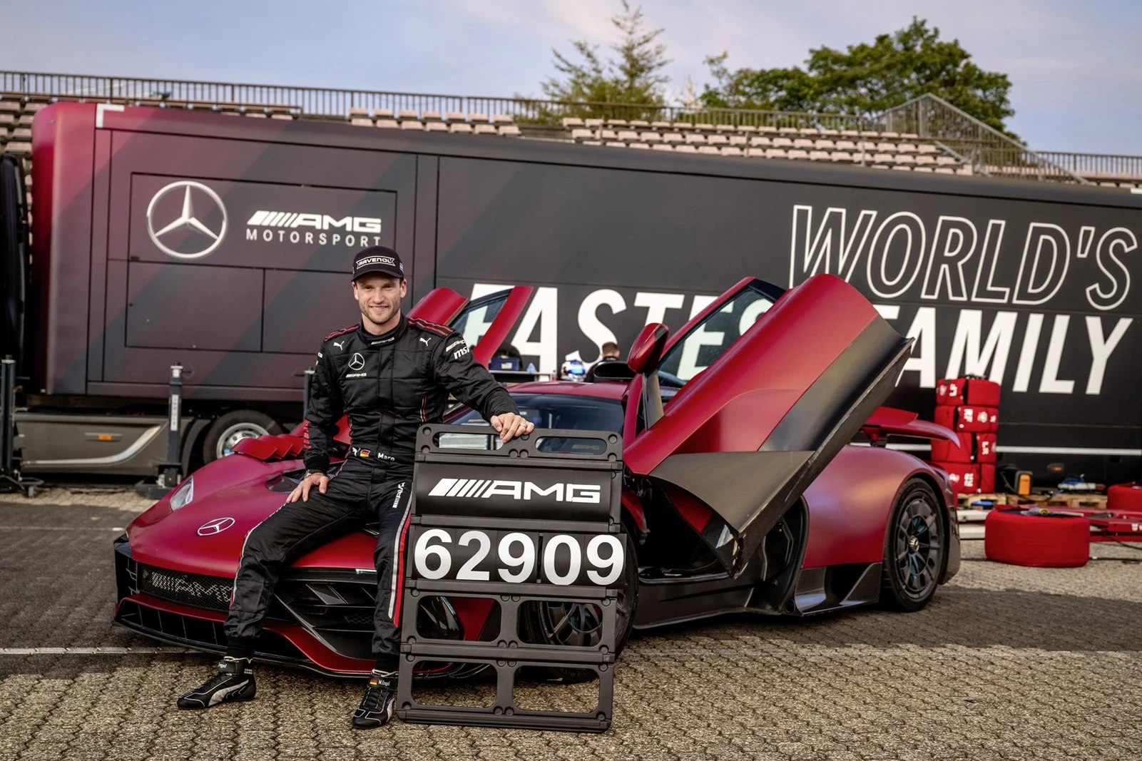 Mercedes AMG ONE Nurburgring γύρος ρεκόρ