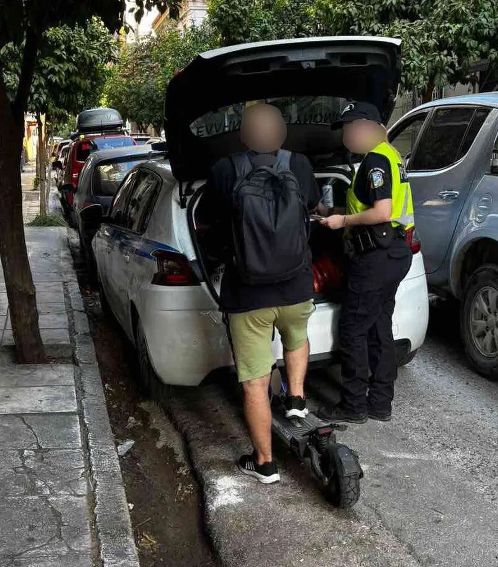 Πατίνια έλεγχοι τροχαίας