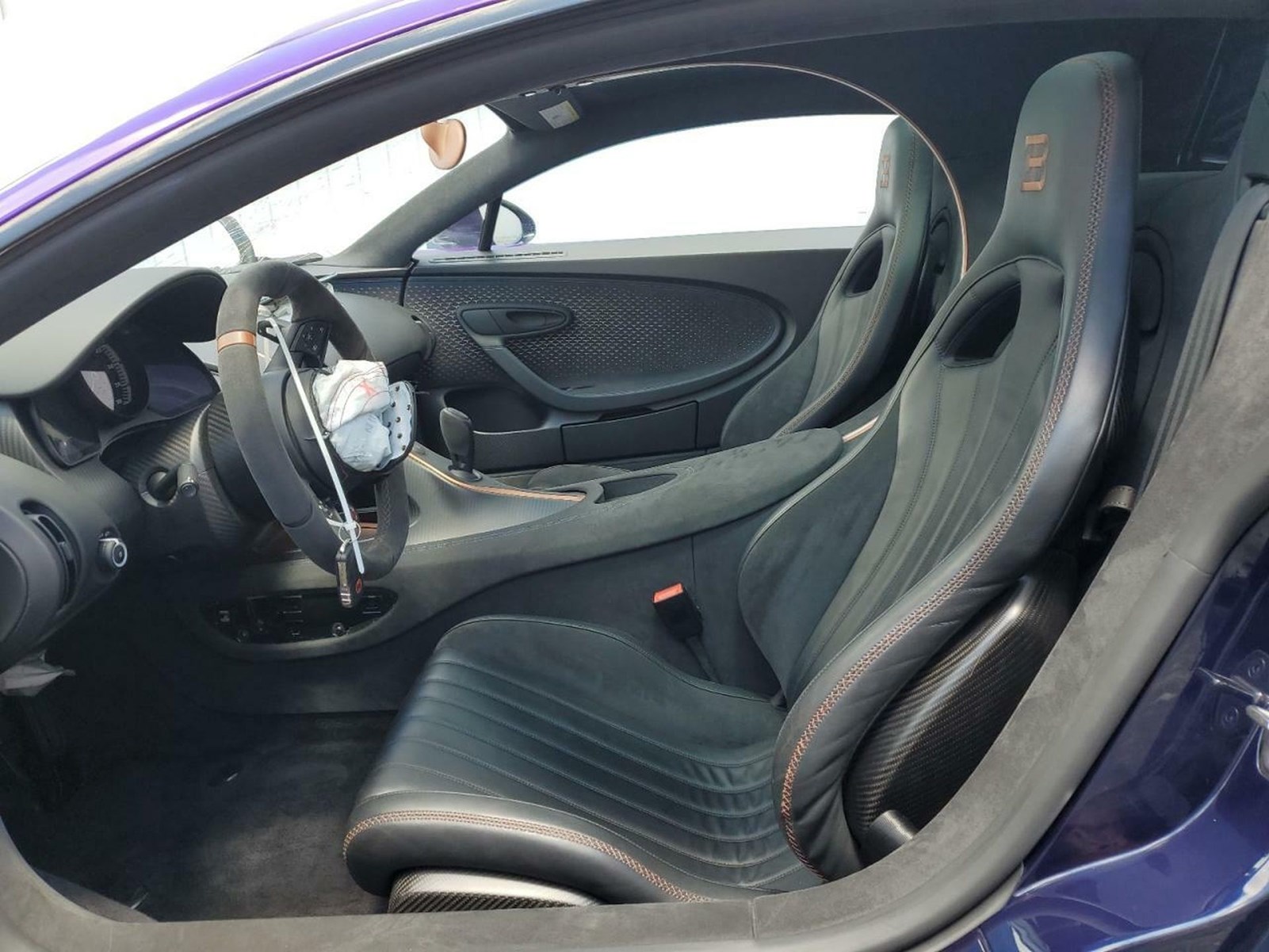 Bugatti Chiron crash