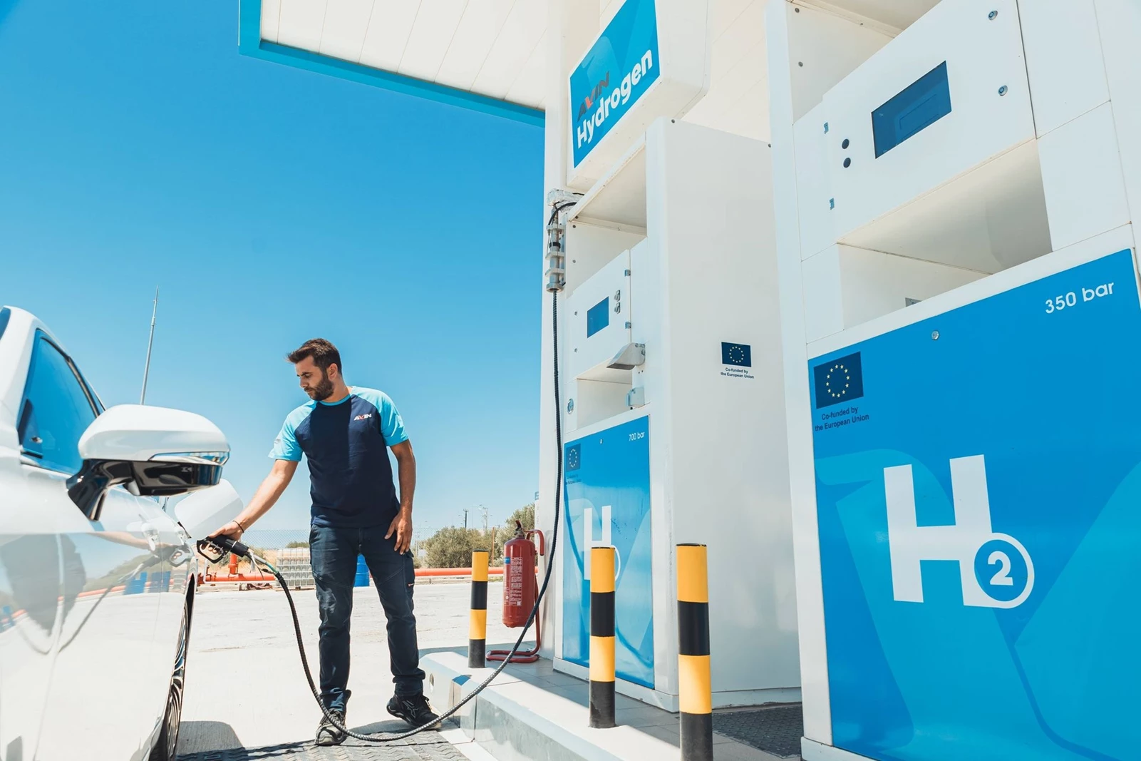 Avin πρατήριο υδρογόνου Toyota Mirai