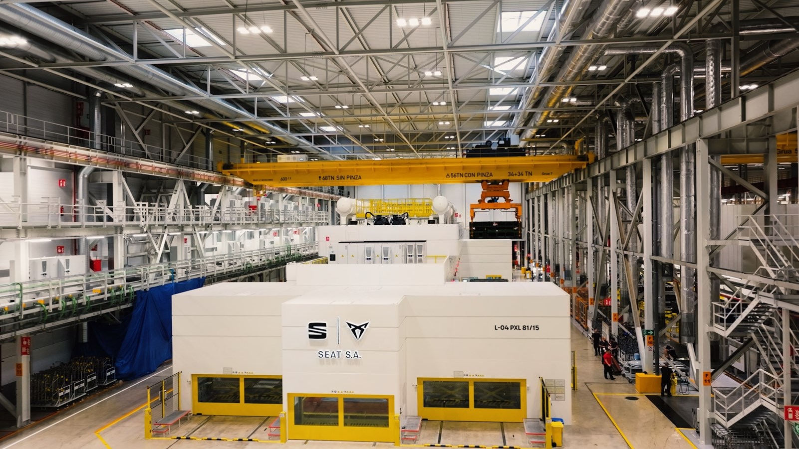 Seat και Cupra gigacastin στο εργοστάσιο Martorell