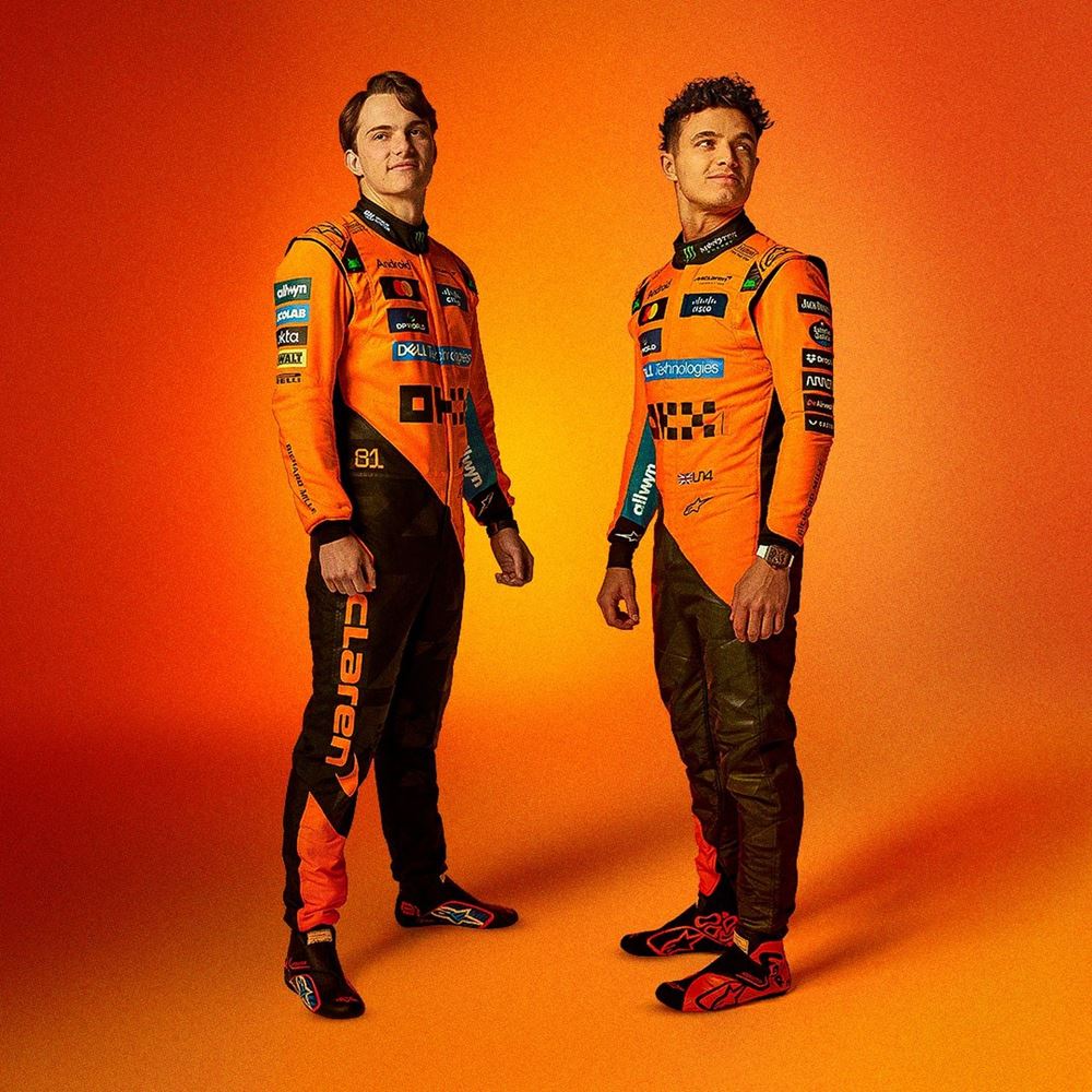 McLaren MCL39 Oscar Piastri Lando Norris