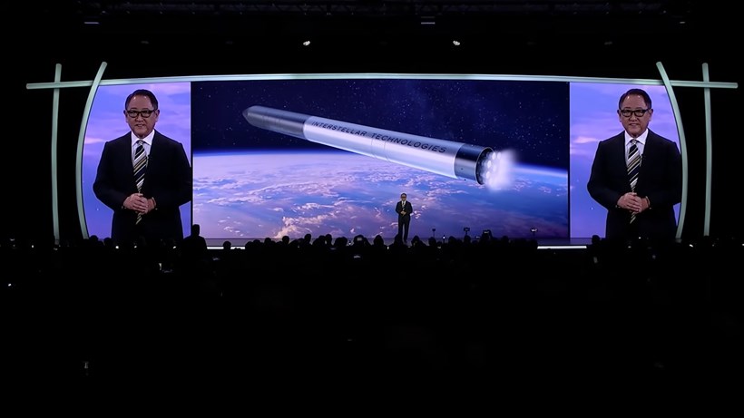 Akio Toyoda πύραυλος Toyota Interstellar