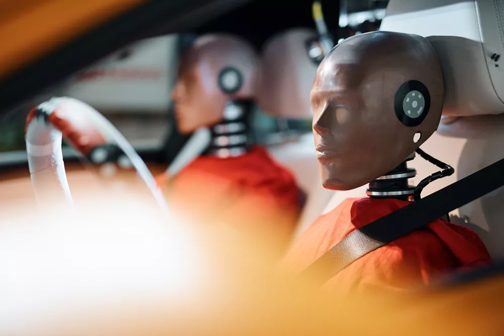 Mercedes CLA crash test