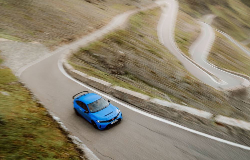 Honda Civic Type-R Διαδρομές οδήγησης Ευρώπη
