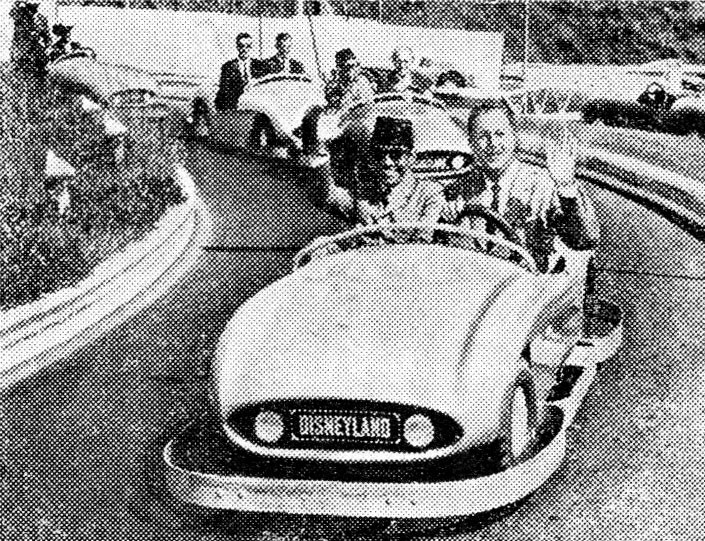 Disneyland Autopia παιδικά αυτοκίνητα