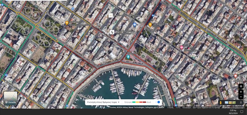 Ολυμπιακός google maps