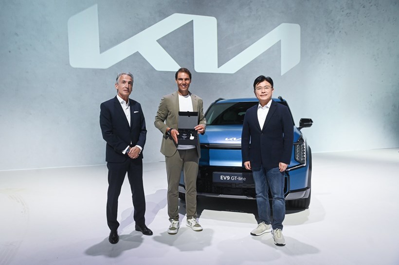 Kia EV9 Rafael Nadal