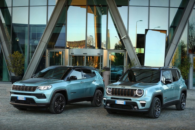 Jeep Renegade kai Compass