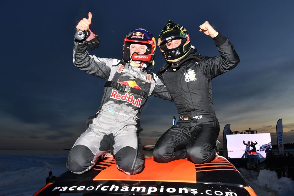 Race Of Champions Ekstrom - Schumacher