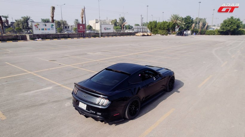 Mustang GT 800PS Ατύχημα Ιράκ