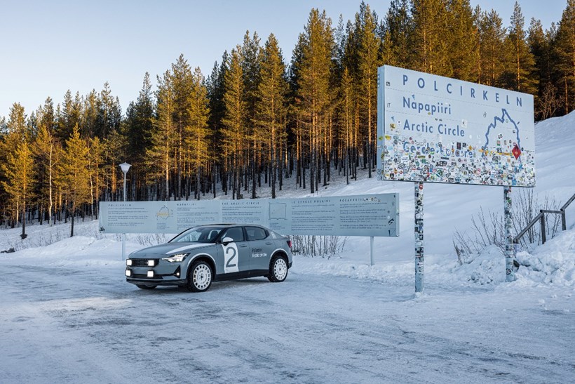 Polestar 2 Arctic Circle: Drift στον πάγο με ηλεκτρικό