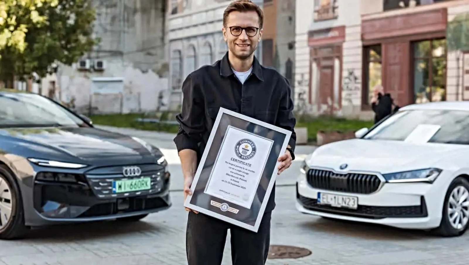 Audi A6 Sportback e-tron ρεκόρ Guinness