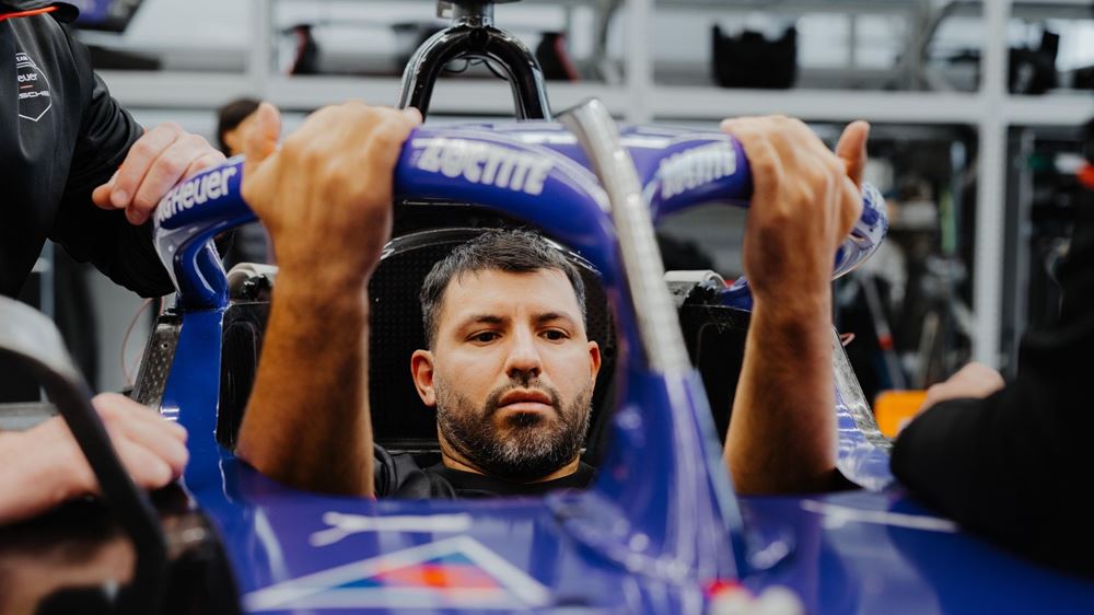 Sergio Aguero Porsche Formula E