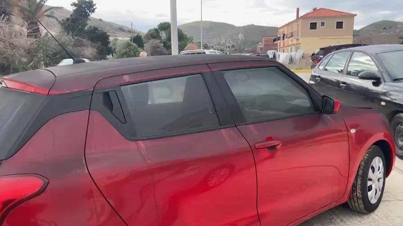 Suzuki φωτιά σε αντιπροσωπεία στην Λήμνο